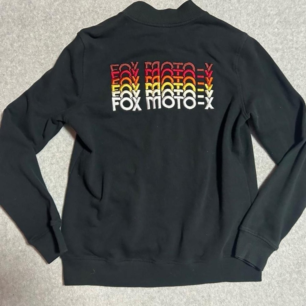 Fox Racing Moto-X Jacket Black Motocross MX MTB Supercross Bike Mens Medium M